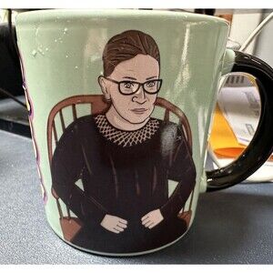 The Unemployed Philosophers Guild Ruth Bader Ginsburg Transforming Mug 2019 New